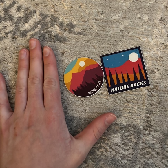 Nature backs stickers! - Picture 6 of 6